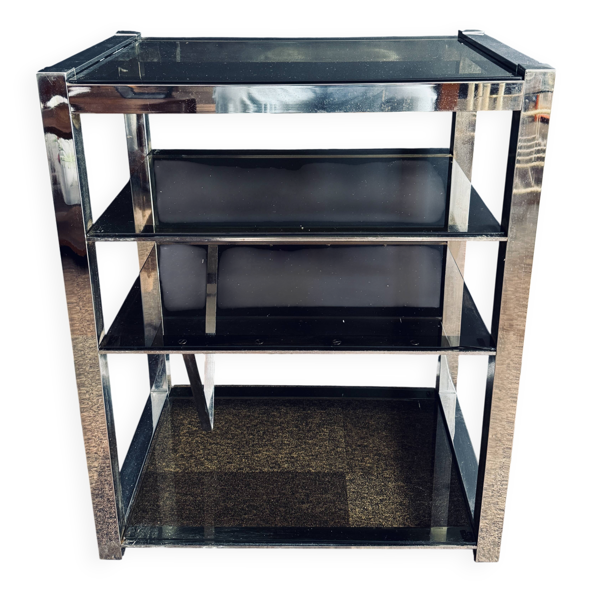 70s hi-fi cabinet / magazine rack