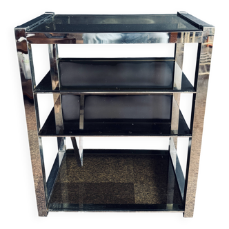 Meuble hi-fi / porte-revue années 70