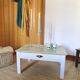 Solid wood coffee table with drawer