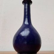 Minimalist mid-century pottery vase by BKW Böttger Keramik Wandsbek, Hamburg, Germany, 1960s.