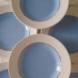 Set of 8 Excellence model soup plates from L'amandinoise