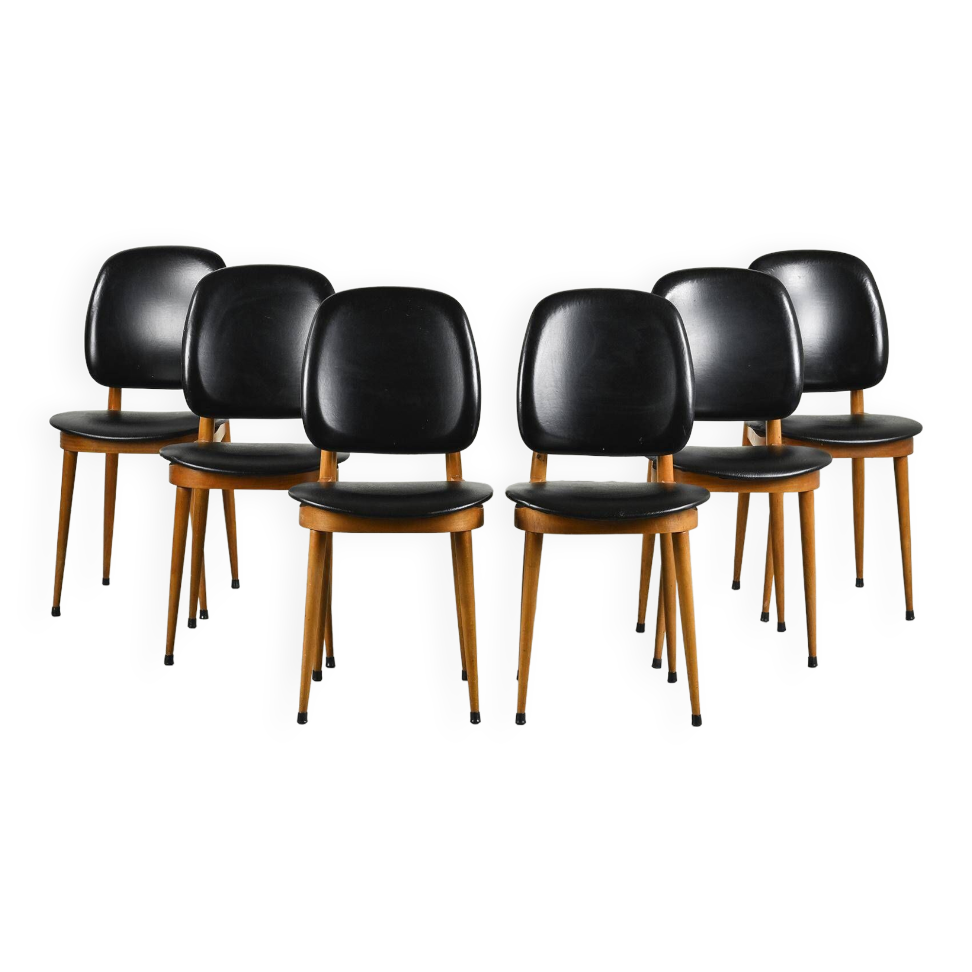 Set of six Pegase Chairs