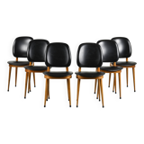 Set of six Pegase Chairs