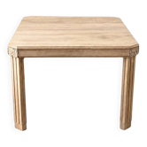 Table de repas art déco bois massif