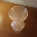 Pink vase type opaline