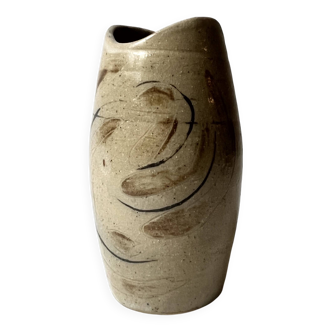 Vase en céramique émaillée fait main