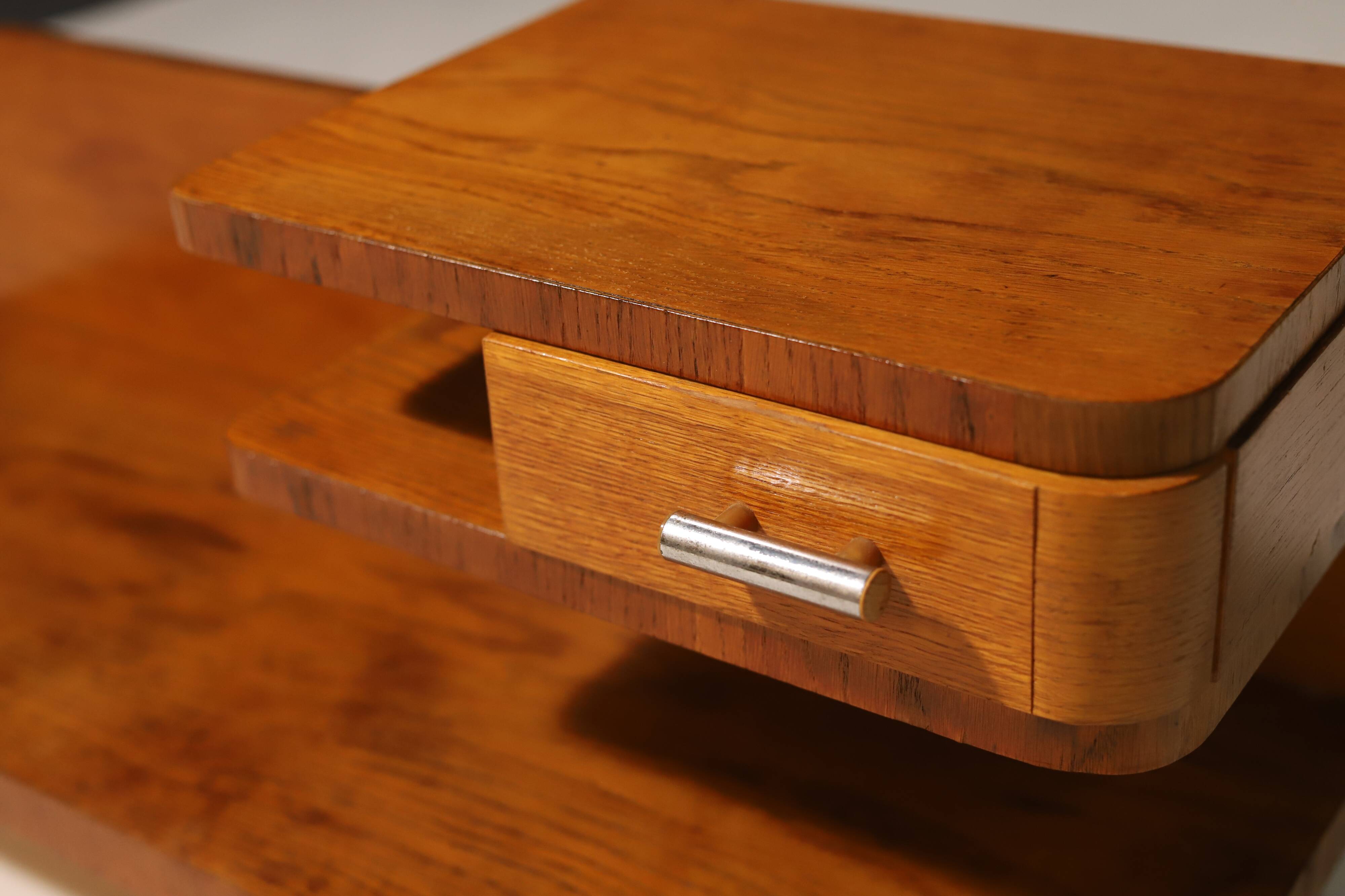 Functionalist Side/Night Table | Kovona, 1940s