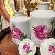 Antique white porcelain bottles