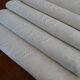 10 old embroidered napkins with L.J monogrammed damask cotton
