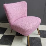 Pink cocktail chair 1960s