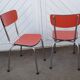 Pair of vintage formica chairs