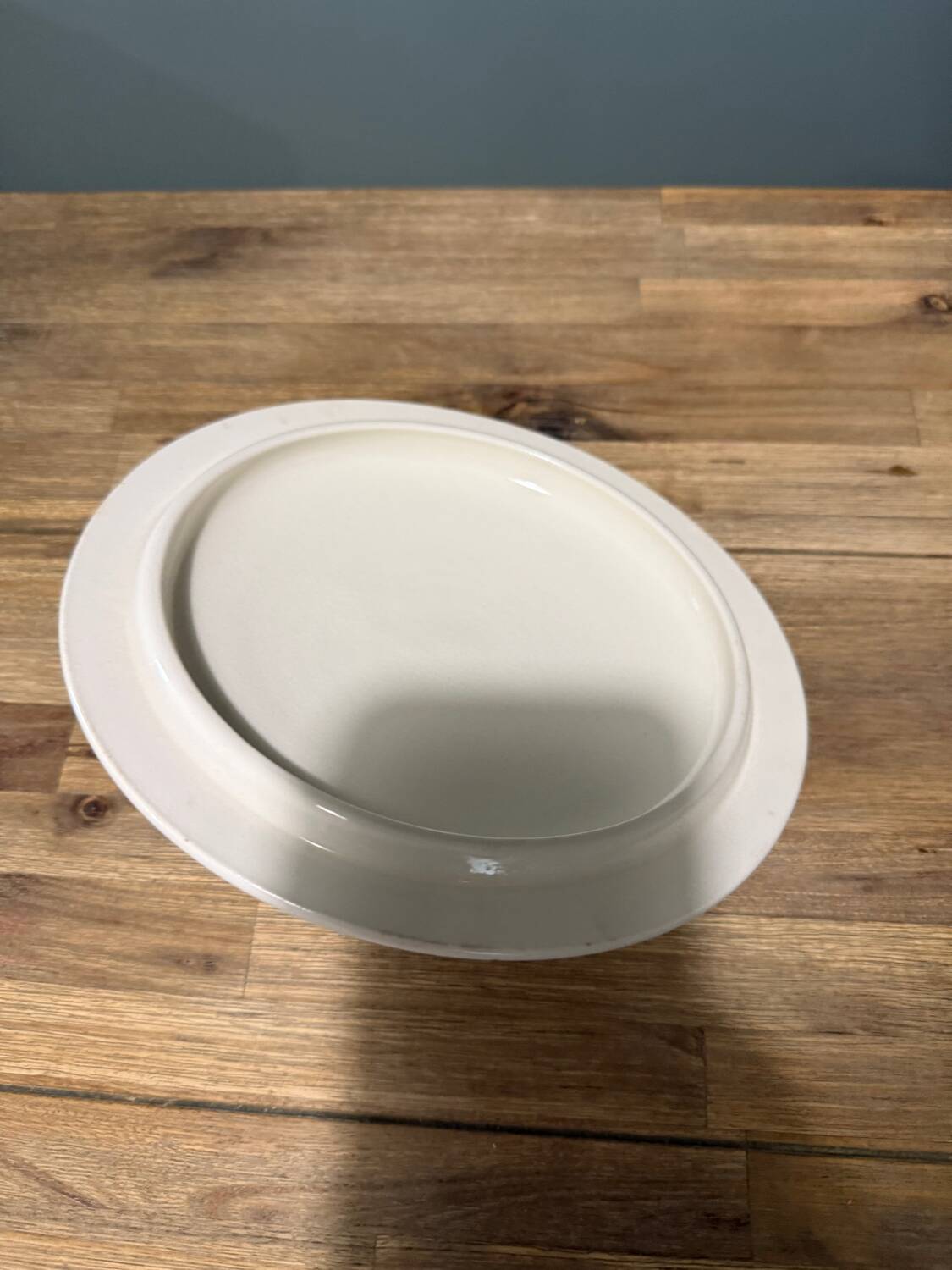 Salt iron earth tureen