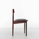 Suite de 4 chaises scandinaves en teck modèle 39