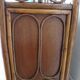 Retro-modernist - Sideboard-bookcase-2 doors-wood-rattan-cane-1960s