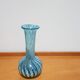 Vase en verre vintage fabriqué par Phoenician Glass, Malte, années 1980