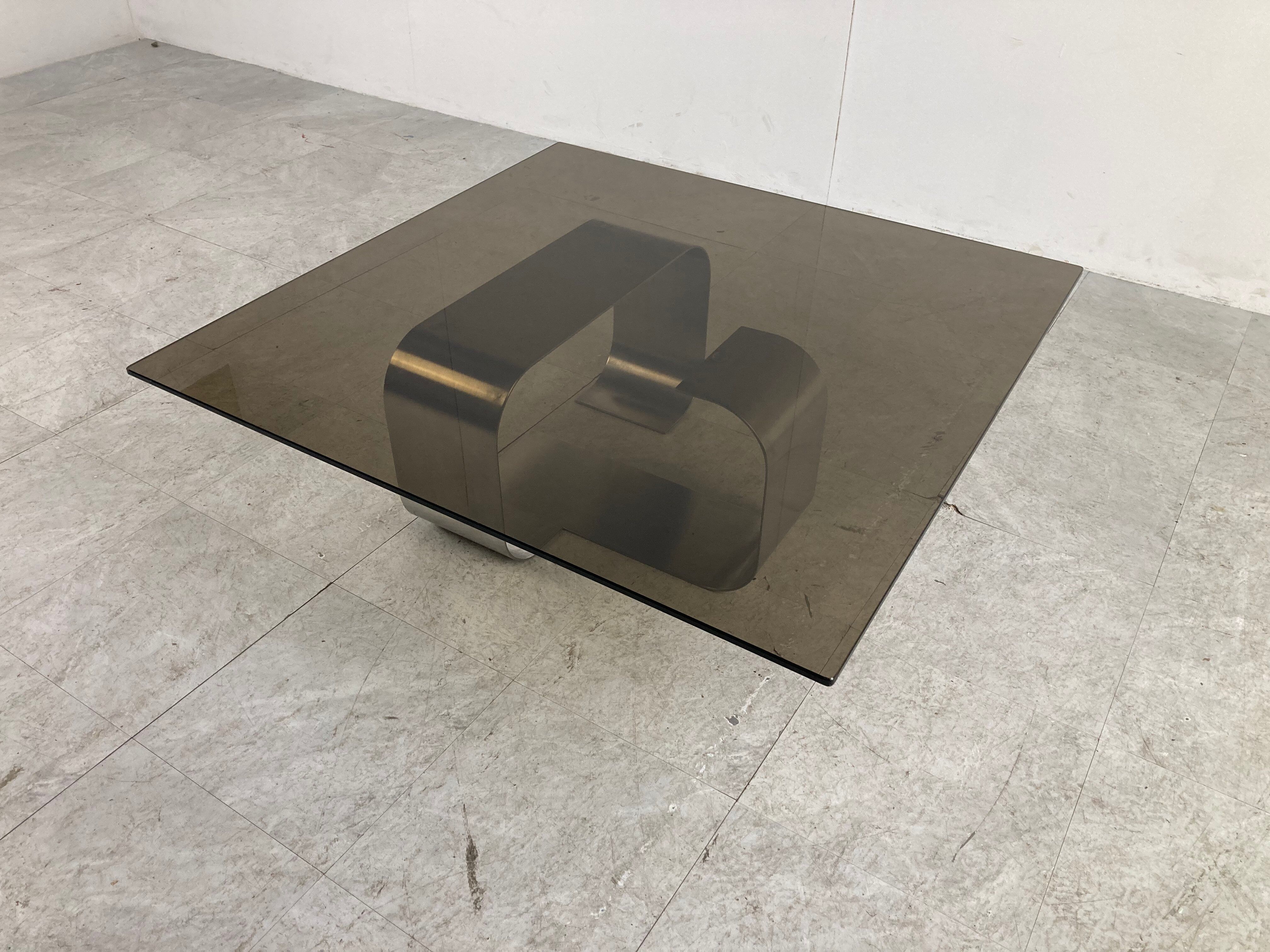 Francois Monnet coffee table, 1970s