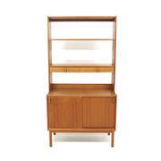 Scandinavian teak bookcase by Bertil Fridhagen for Bodafors, Sweden, 1960