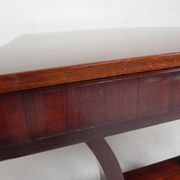 Art Deco dining table, rosewood veneer, extendable up to 248 cm, 1930s.