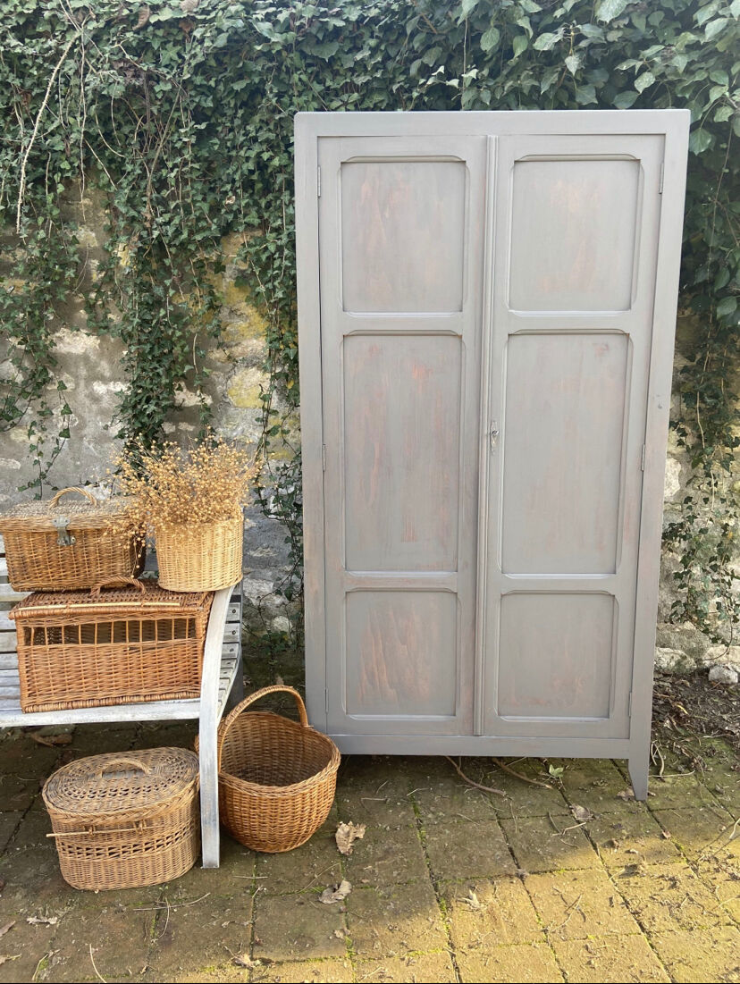 Old parisian wardrobe