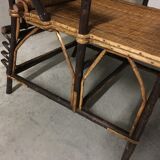 50s Wicker Lounge chair