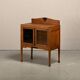 Art Deco Amsterdam School Tea or Display Cabinet in solid oak, Netherlands