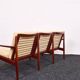 Arne Vodder, Canapé trois places vintage en teck, Glostrup années 1960, Danemark