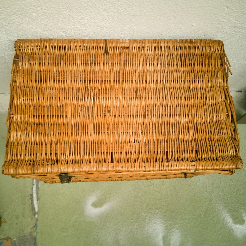 Wicker trunk