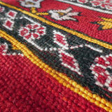 Vintage Moroccan Berber carpet Boujaad by Khenifra XXL 352x174 cm