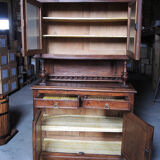 Old 3-body buffet in solid wood