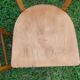 6 sanded bistro chairs