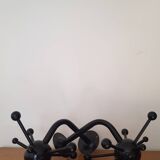 Set of 2 black Sputnik coat racks