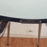 Duo of formica chairs