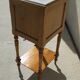 Night table, bedside, art nouveau era in beech