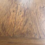 Solid walnut farmhouse castle table 1900 XXL
