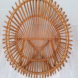 Vintage rattan armchair 1960