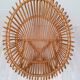 Vintage rattan armchair 1960