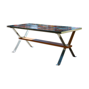 table basse vintage J.