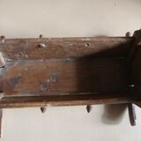 Berceau en bois à bascule pour poupée