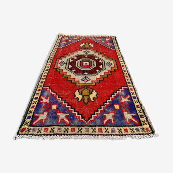 Tapis turc vintage 97x54 cm