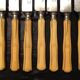 Lot de 7 couteaux lame en acier