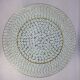 Large Round Mosaic Coffee Table by Berthold Muller, 1950s