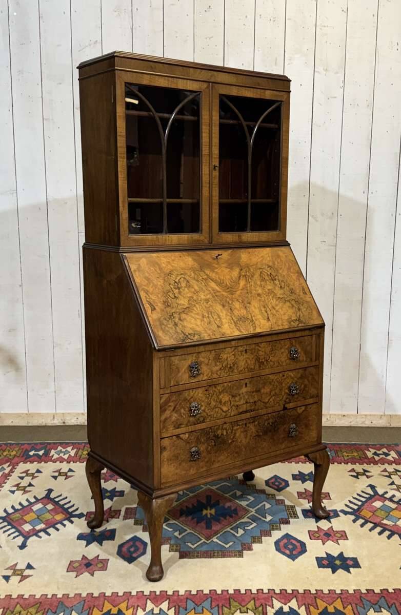 Scriban in English with a walnut finish from the 1930s.