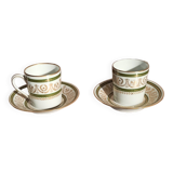 Cups and saucers