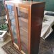 Vintage library display case