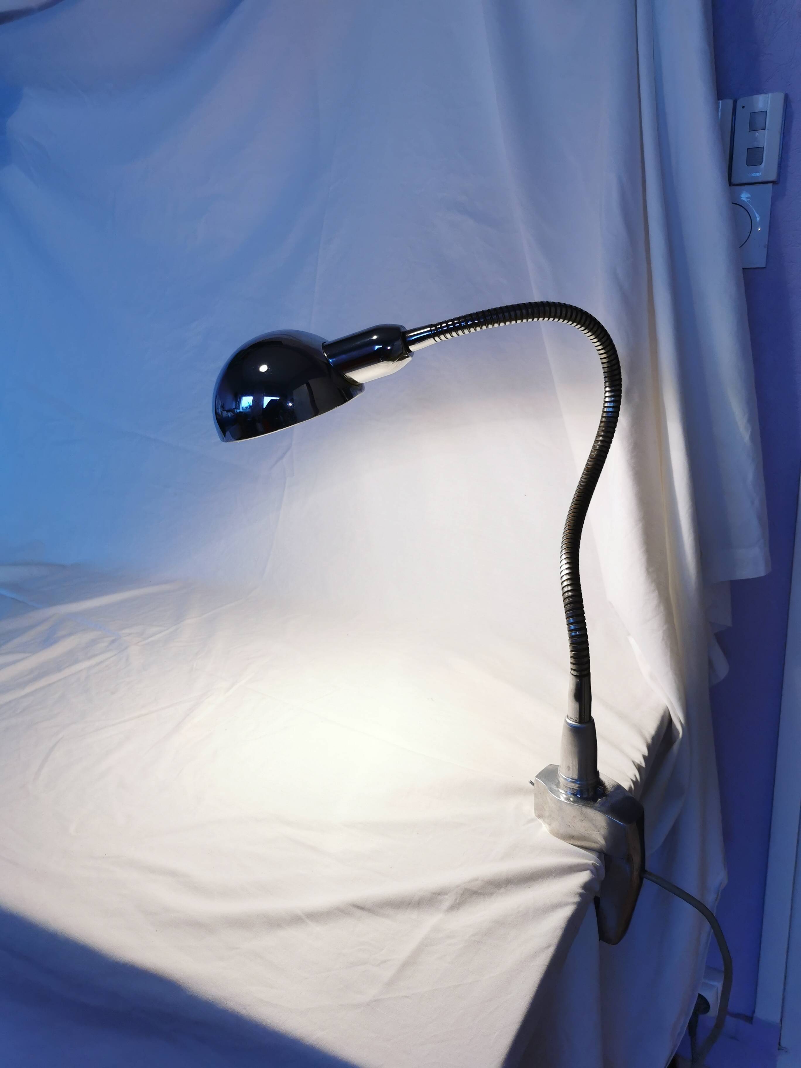 Jumo 215 flexible vice lamp, France, 1960.