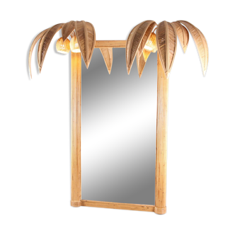 Miroir cocotier lumineux
