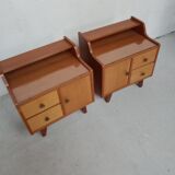 Paire de chevets vintage