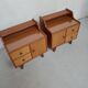 Pair of vintage bedside tables