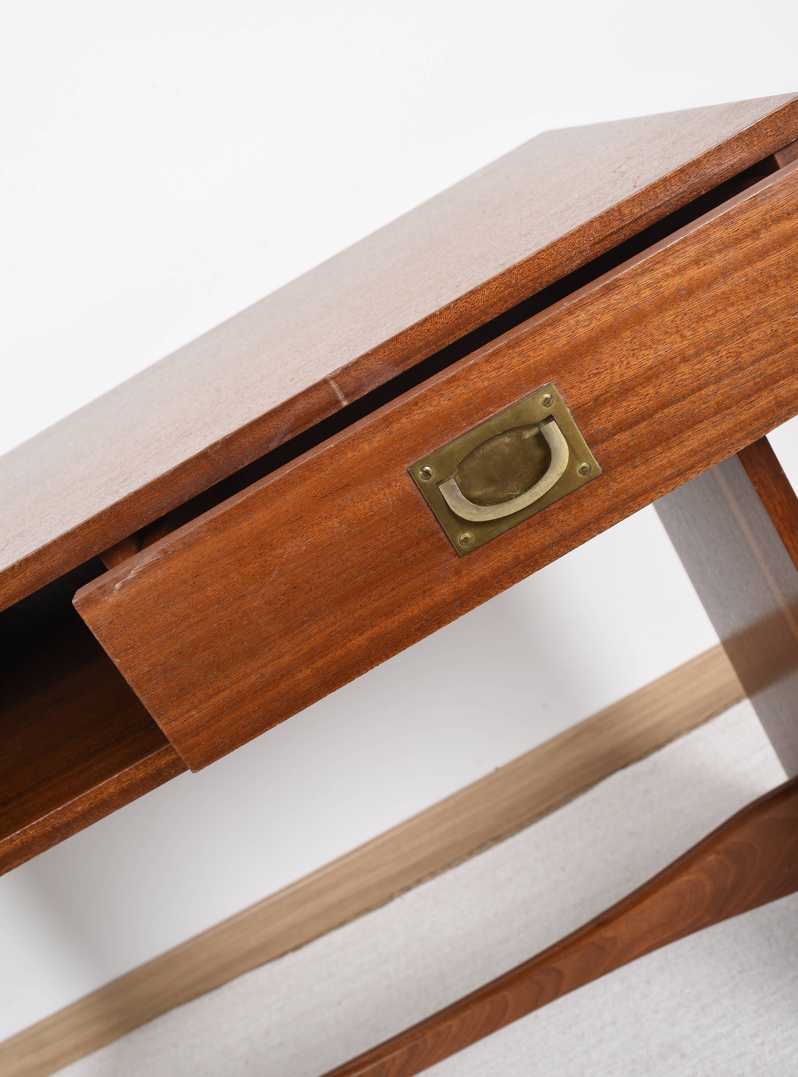 Teak desk, vintage, Gautier brand