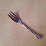 Silver-plated dessert forks